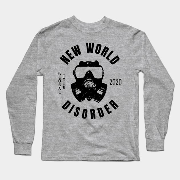 Antisocial New World Disorder Liberal Protest Vote Long Sleeve T-Shirt by atomguy